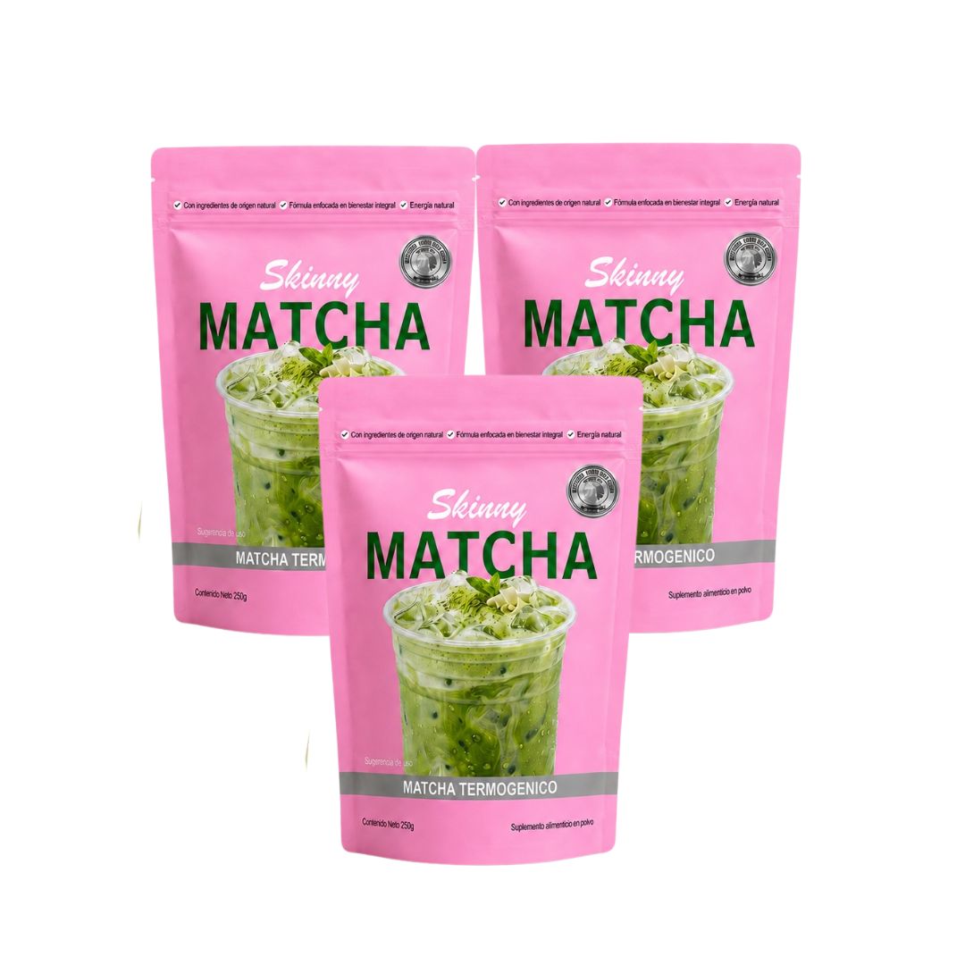 3 Bolsas Skinny Matcha